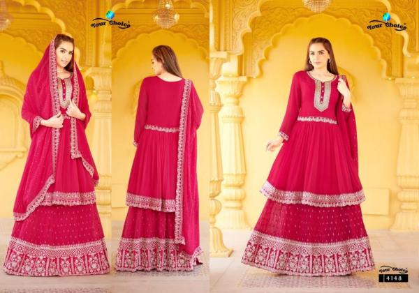 Your Choice Kohinoor Georgette Festive Wear Designer Salwar Suits